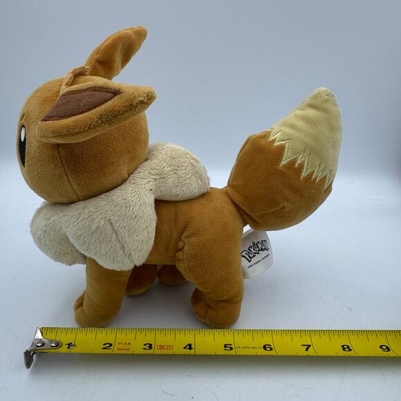 Pokémon Center Eevee Plush Stuffed Animal 8” 2021 Nintendo Authentic - Picture 9 of 9